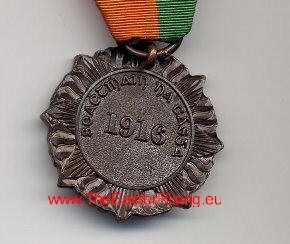 1916 Easter Rising Medal Back