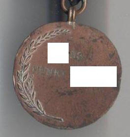 War Of Independence 1917 - 1921 Black And Tan Medal Named