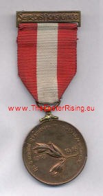 Emergency medal (with single stripped ribbon)
