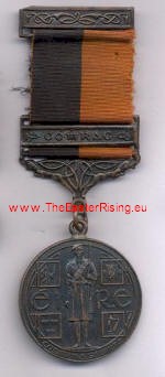 1919 - 1921 War Of Independence Participants Medal with Comrac Bar