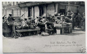 2.Holding a Dublin Street against the Rebels. 