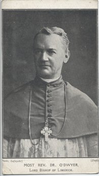 J J Walsh Postcards Most Rev. Dr. O'Dwyer 