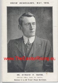 Postcard Irish Rebellion Dr. Richard F. Hayes 