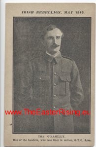Postcard Irish Rebellion The O'Rahilly 