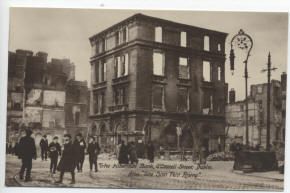 The Hibernian Bank Dublin after "The Sinn Fein Rising"