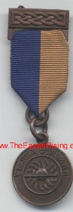 Medal issued on the 50th anniversary of the founding of Fianna Éireann.