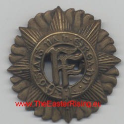 Óglaigh na h-Eireann Cap Badge Front
