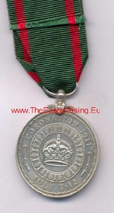 The 1911 Visit To Ireland Medal Front