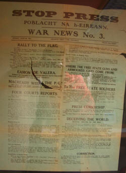 Stop Press. Poblacht na h-Eireann. War News No. 3.
